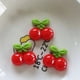 thumbnail image 1 of Figuras de resina con purpurina para decoración de Navidad, 10 piezas, Kawaii, fresa, Serie de frutas, Flatback, accesorios para manualidades de álbum de recortes, lazo para el pelo, 1 of 4
