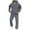 Dark Gray 01, variant on Yievot Mens Sweatsuits 2 Piece Outfits Set Zip Up Hoodie and Sweatpants Set Jogging Suit Tracksuits