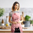 thumbnail image 2 of Apron for Men and Women with Adjustable Aprons for Cooking, Chef, Kitchen Apron，Apron with 2 Pockets,, 2 of 6