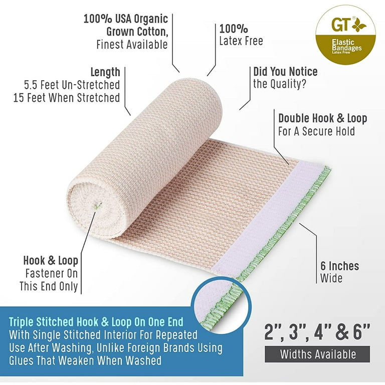 One Inch Wide EconoWrap with Elastic