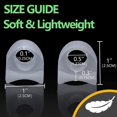 thumbnail image 5 of Toe Separators, Toe Spacer For Bunion Corrector-overlapping Toes And Drift Pain Pads-diabetic Feet - Big Toes Spacersprotector 2 Pairs Clear, 5 of 5