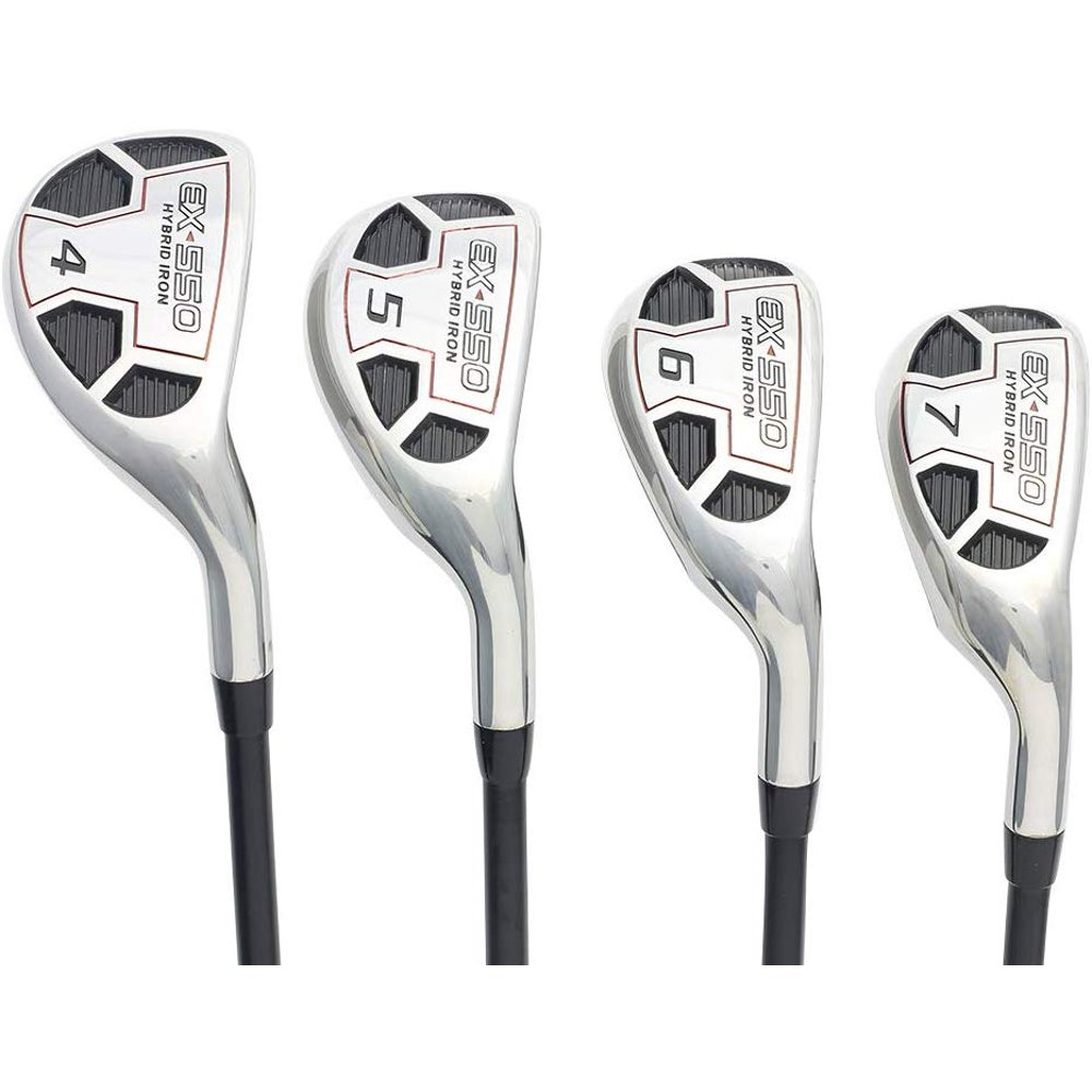 Men’s Powerbilt Golf EX550 Hybrid Iron Set, which Includes 4, 5, 6