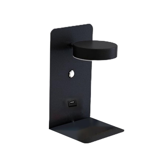 Lámpara de pared LED ajustable de candeliere moderno para dormitorio, lectura de cabecera, lámpara de pared para sala de , hogar, pasillo, comedo negro pequeño Gloria lámpara de pared
