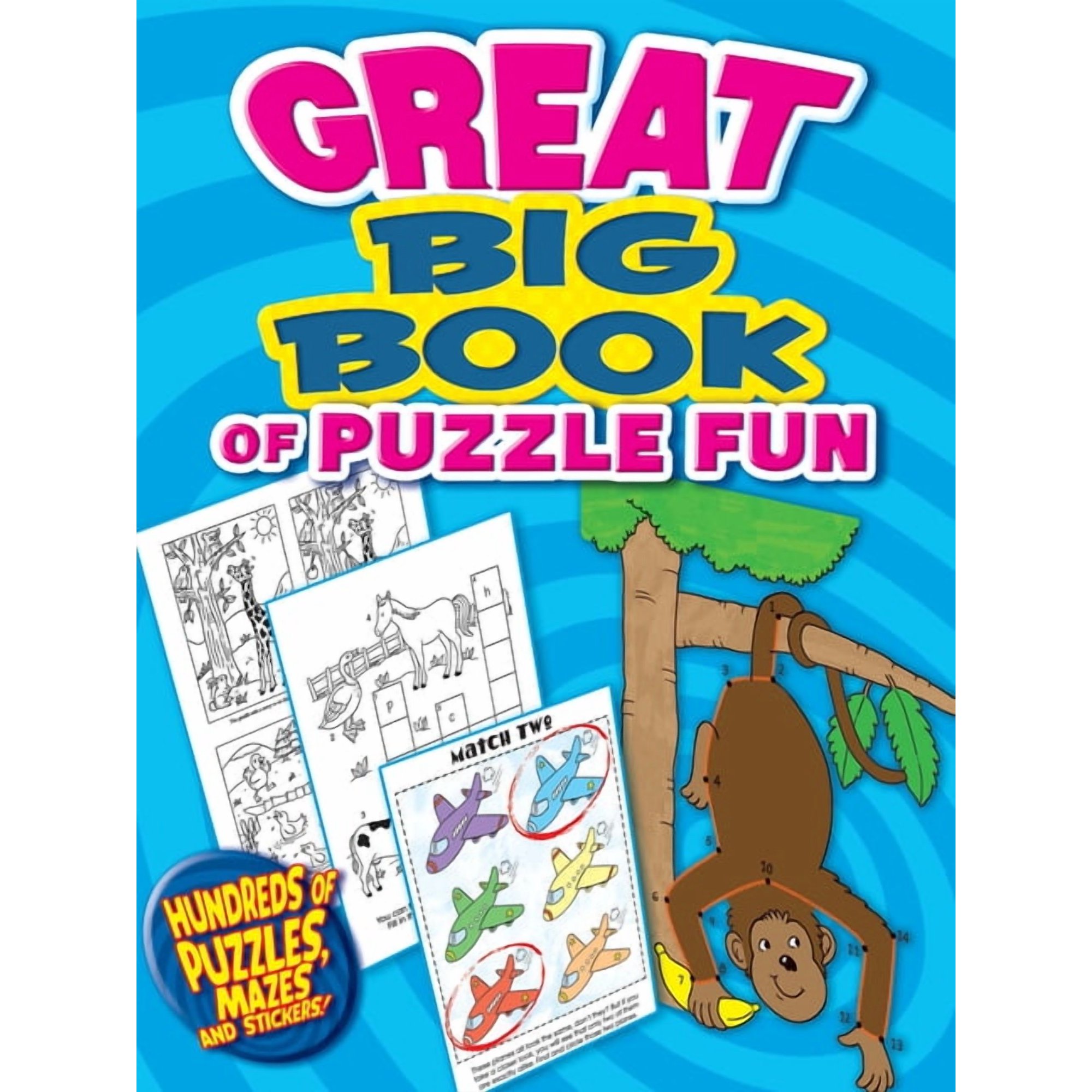 Dover Kids Activity Books Great Big Book of Puzzle Fun (Paperback)