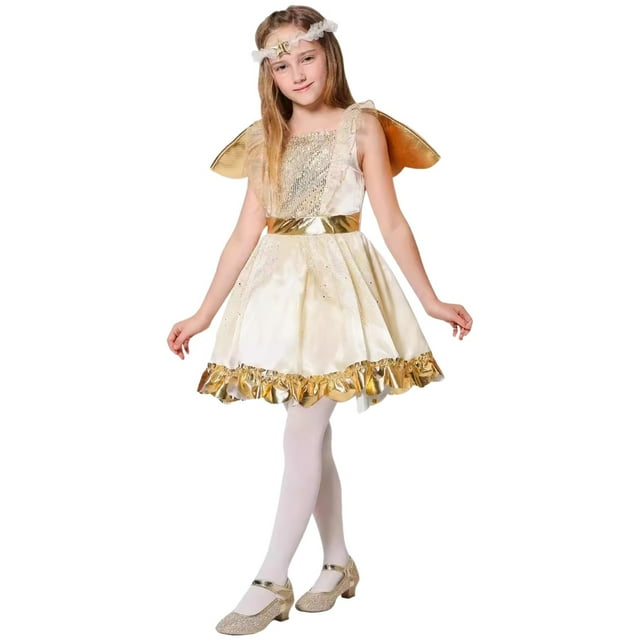 Pour Filles Robe de Fête Élégante Conte de Fées avec Elle et Charme pour Maison Rue Décontractée et Jeu de COS