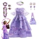 thumbnail image 2 of Disfraz de Encanto de Disney para niñas, vestido de princesa, traje de Cosplay Isabela Mirabel, Carnaval, Navidad, ropa de fiesta de cumpleaños, 2 of 5