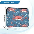 thumbnail image 3 of Laptop Inner Case 13.4x10.2In Laptop Case Is Suitable For 13-14In Laptop For Work Travel Outdoors Cartoon Red Crab, 3 of 7