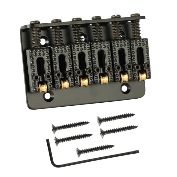 65mm Roller Saddle Bridge Top Load Guitar Bridge Tailpiece for Electric Guitar