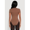 thumbnail image 5 of Womens Crew Neck Short Sleeve Bodysuit, 5 of 5