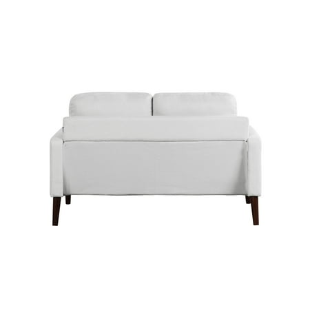 Lifestyle Solutions - Nerd Loveseat with Power and USB ports - Light Grey