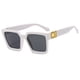 thumbnail image 5 of Gafas de sol deportivas de calle de tendencia, gafas de sol con protección UV, gafas de sol cuadradas de gran tamaño, gafas de sol personalizadas, gafas de moda millonarias, marea, 5 of 5