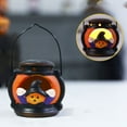 thumbnail image 4 of SUSHANG Resin Jack-O-Lantern Pumpkin Decor - Battery-Powered Halloween Ornaments for Indoor Tabletop & Mantel | Charming Glow for Parties, Birthdays & Fall Festivities, 4 of 9