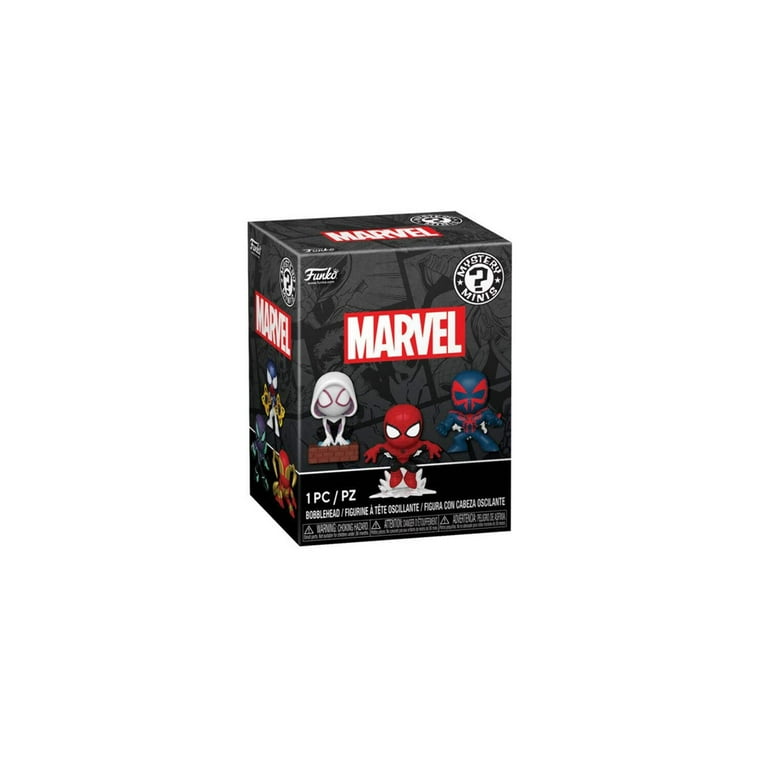 ファンコ ミステリーミニ スパイダーマン 4体セット Funko, Spider-Man Comics Mystery Minis, 4-Pack, Random Vinyl