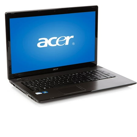 Acer Black 17.3" Aspire AS7714Z-4643 Laptop PC with Intel Pentium