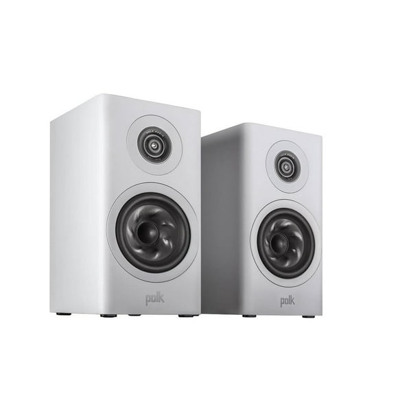 Polk Reserve R100 - Altavoz de estantería pequeño para audio dinámico y detallado de cine en casa, a