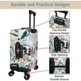 thumbnail image 4 of Luggage Cover Protector Travel Suitcase Covers Protective Skin for Carry On Baggage Fit 29-32 Inch Luggage, 4 of 5