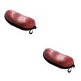 thumbnail image 2 of serony Fashion Box Stone Pattern Zipper Closure Simple Eyewear Box Portable EVA Glasses Protective Box Eyewear Accessories Pink 2Set, 2 of 6