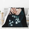 thumbnail image 2 of Dd Hip Hop Osama Flannel Blanket Air Conditioning Blanket Nap Blanket Sofa Throw Blanket Throw Blankets 40"X30", 2 of 6