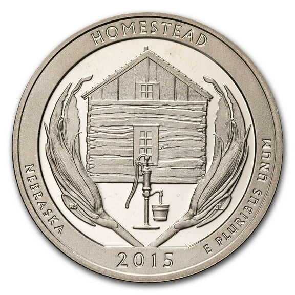2015-S Quarter ATB Homestead National Monument Gem Proof