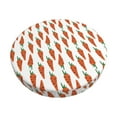 thumbnail image 1 of Disketp Carrot Funda Redonda para Taburete, Funda de Cojín para Silla de Bar Suave y Elástica-14 inch, 1 of 7