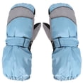 thumbnail image 3 of Audhol Gloves Mittens Winter Warm Winter Skiing Warm Gloves for Men Outdoor Cycling Non Slip Thickened Female Couple Screen Lamb Fleece Warm Touchscreen Gloves for Cold Weather Blue One Size, 3 of 4