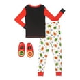 thumbnail image 2 of Lego Ninjago Boys 2-Piece Pajama Set with Slipper Sizes 4-10, 2 of 4