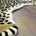 thumbnail image 2 of Fabstyles Leopard Natural Skin Rug, Area Rag Rug for Living Room, Hallway, Patio, Bedroom, 2 of 6