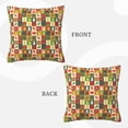 thumbnail image 3 of ZICANCN Decorative Throw Pillow Covers , Bed Theme Pattern Couch Sofa Decorative Knit Pillow Covers for Living Room Farmhouse 18"x18", 3 of 8