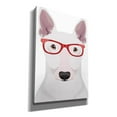 thumbnail image 2 of Epic Graffiti 'Bull Terrier Wearing Hipster Glasses' by Furbaby Affiliates, Canvas Wall Art, 18"x26", 2 of 2