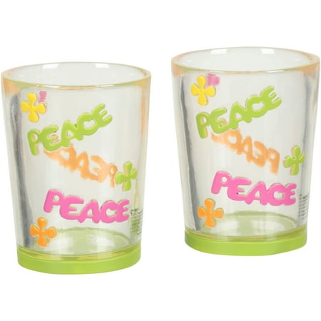 Challis & Roos® Peace Out Resin Tumbler 2 ct Box.