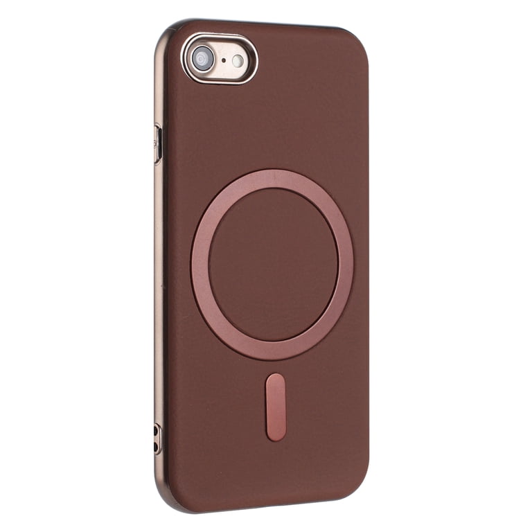 for iPhone 7 / iPhone 8 / iPhone SE 2022 & 2020 Strong Magnetic Case Compatible with Mag-Safe, Luxury Elegant PU Leather TPU Bumper Shockproof ... for iPhone 7 / iPhone 8 / iPhone SE 2022 & 2020 Strong Magnetic Case Compatible with Mag-Safe, Luxury Elegant PU Leather TPU Bumper Shockproof ...