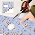 thumbnail image 6 of Yayeee Faucet Mat for Kitchen Sink 14.7" Diatomite Long Splash Guard Pad, Cartoon Otters Pattern, 6 of 7