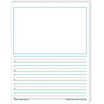 Smart Start 1-2 Story Paper - 100 Feuilles par emballage - Boîte de 2