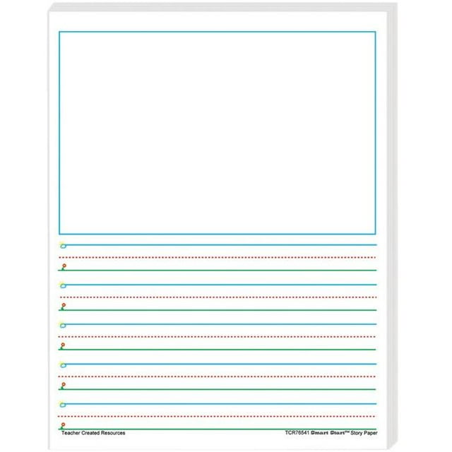 Smart Start 1-2 Story Paper - 100 Sheets Per Pack - Pack of 2