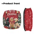 thumbnail image 2 of HELLHERO Christmas Puppy Rollator Seat Covers Breathable Seat & Back Covers & Anti-Slip Cover for Elderly with Secure Fit Non-Slip Cover, 2 of 7