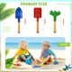 thumbnail image 2 of Juego de herramientas de jardinería Tarpop, 18 piezas, para niños, con mango de madera, 2 of 6