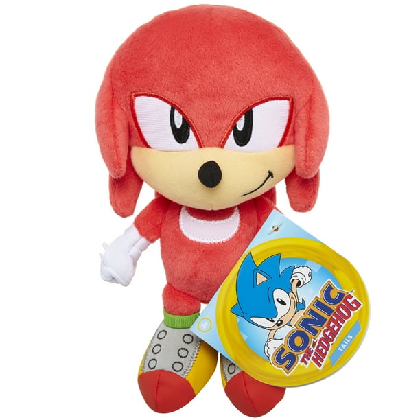 Sonic The Hedgehog 7 Inch Basic Plush Knuckles Walmart Com