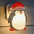 thumbnail image 5 of Ornativity Penguin Porch Light Cover - Penguins Head Outdoor Front Porch Lamp Holiday Decoration Covers - Set of 2, 5 of 7