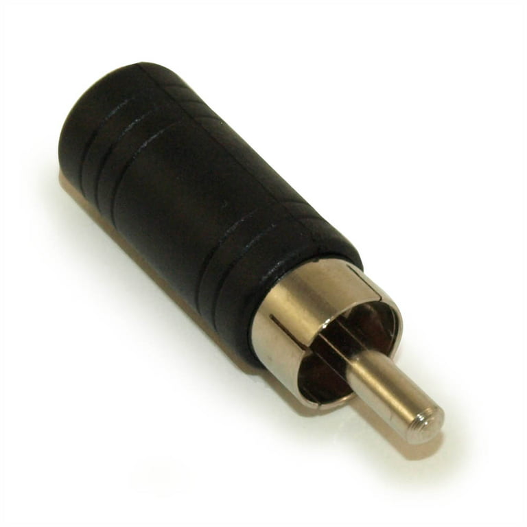 Adaptador Jack 3.5mm a Plug 6.3mm Mono
