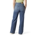 thumbnail image 4 of Levi Strauss Signature Women's and Women's Plus Patch Pocket Loose Wide Leg Jeans, Sizes 2-20, 4 of 7