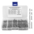 thumbnail image 1 of 800Pcs M2 Self-Tapping Screws Assortment Set - Screws Flat Countersunk Screws for Plastic Wood Silv, 1 of 5