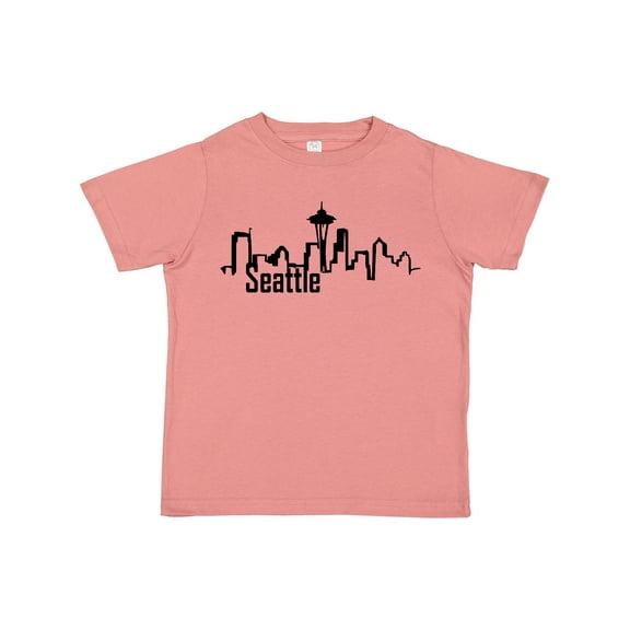 Inktastic Seattle Skyline Boys or Girls Toddler T-Shirt