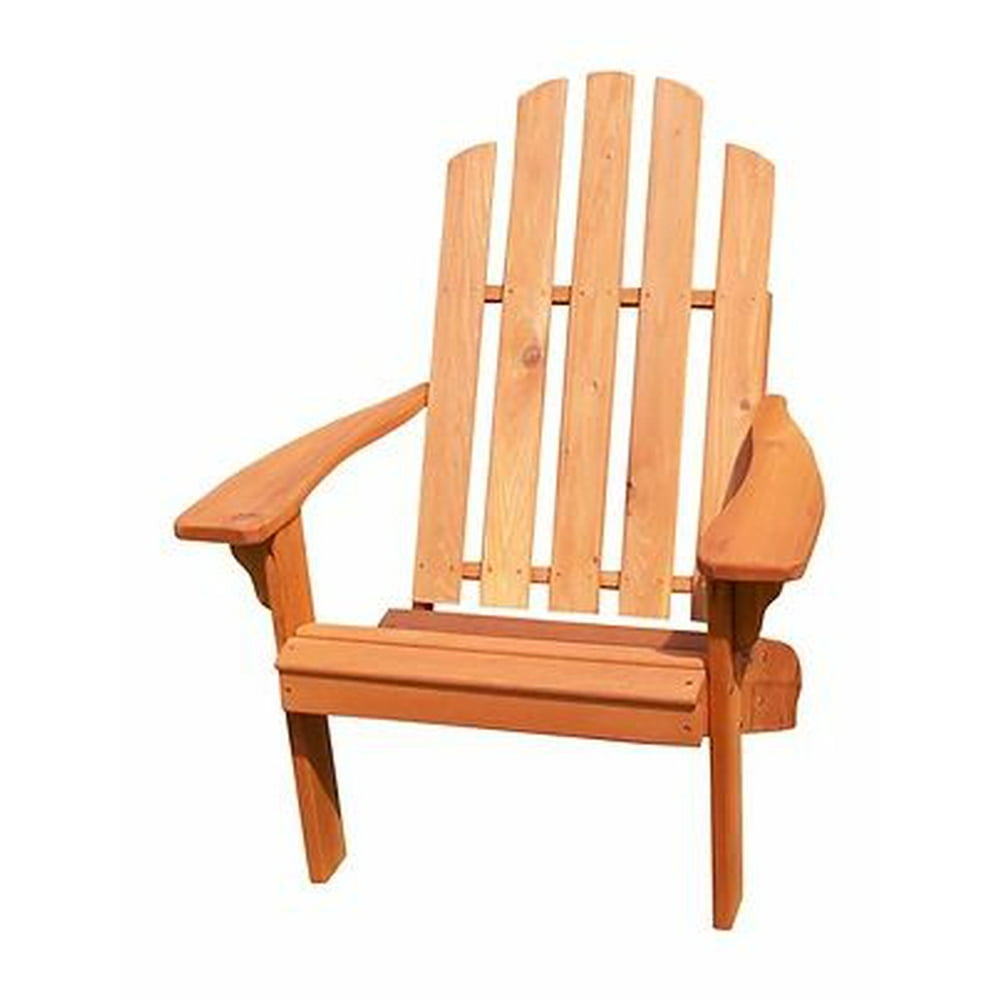 Outdoor Garden Furniture Redwood Kennebunkport Adirondack Chair Made In