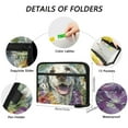 thumbnail image 3 of WOBOGO Happy English Setter Dog Expanding File Folder Letter Size Accordion Filing Organizer 13 Pocket Separate Organ Pocket, 3 of 7