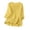 Yellow#3/4 sleeve embroidered tunic tops for women, variant on Embroidered Tops for Women 3/4 Sleeve Boho Peasant Blouse Gauze Cotton Linen Shirts V Neck Casual Bohemian Loose Tunics Yellow,L
