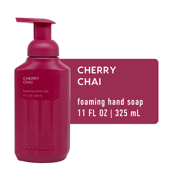 Scent Theory Foaming Hand Soap, Cherry Chai, 11 fl oz