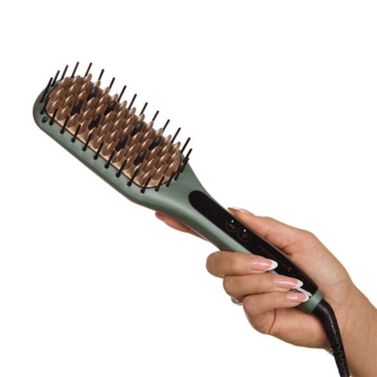 PR REMINGTON Botanicals™ 2-in-1 Straightening Brush for Women