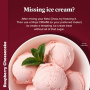 Keto Chow Raspberry Cheesecake Ultra Low-Carb Meal Shake, Single Meal