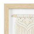thumbnail image 3 of hometrends Woven Macrame Design 2 Framed Arthometrends Woven Macrame Design 3 Framed Art, 3 of 8
