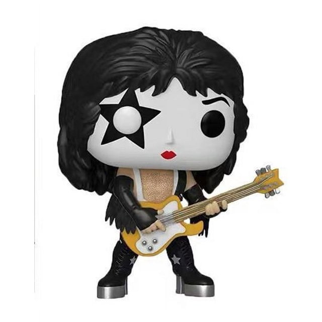 ¡NUEVO! Figuras de acción FUNKO POP Rocks KISS #04 El Demonio #121 #05 Astronauta #123 #06 Starchild #122 Catman #07 Colección de juguetes